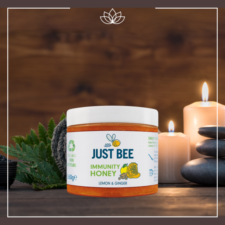 Just Bee Lemon & Ginger Vitamin Honey
