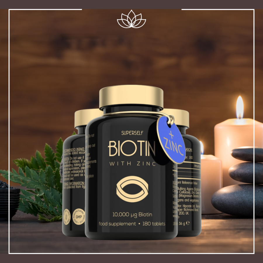 Superself Biotin with Zinc